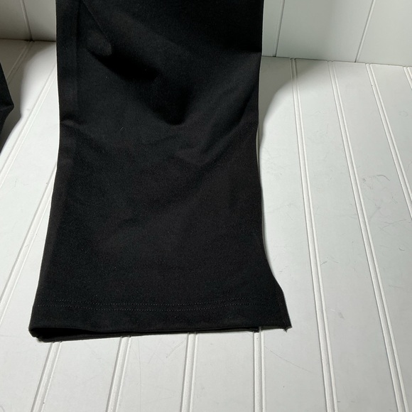 Rafaella Women's Curvy Pants Plus Size 3X Black Office Stretch High Rise - Picture 4 of 10